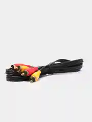 Кабель 3 x RCA (M) - 3 x RCA (M), 1.5 м, аудио/видео, VCOM