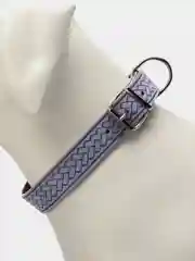 Лавандовый ошейник износостойкий для собак, с металлической пряжкой