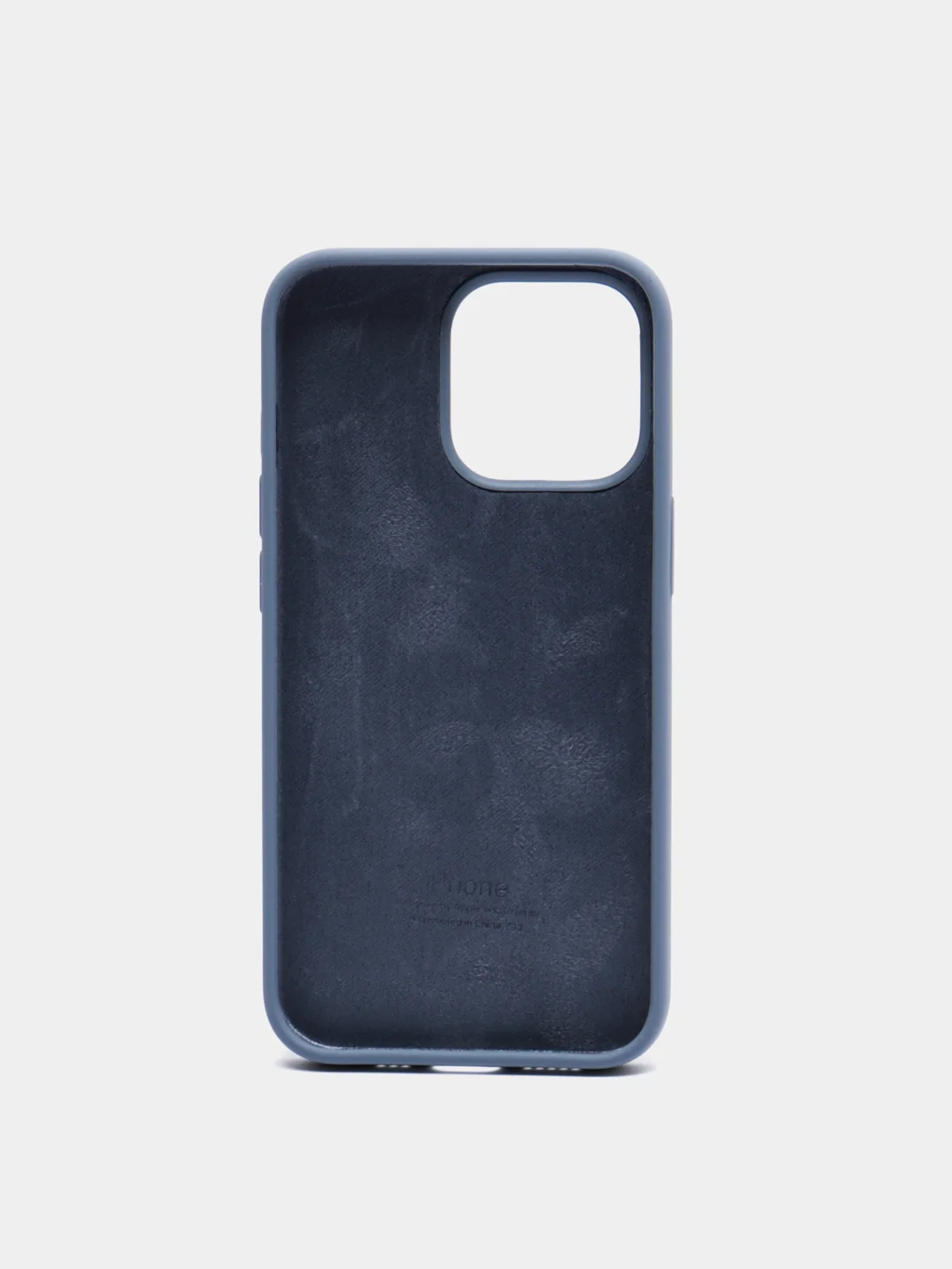 Небесно-голубой чехол силиконовы на iPhone 13 Pro