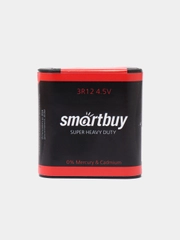 Батарейка Smartbuy 3R12, 4.5V SR1 (квадратная) (1/12/144)