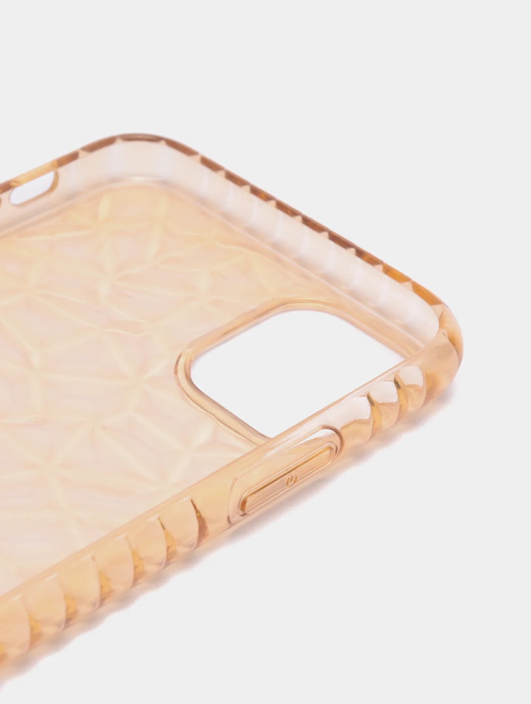 Золотой прозрачный чехол для iPhone 11 12 Pro силиконовый айфон про