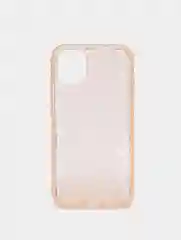 Золотой прозрачный чехол для iPhone 11 12 Pro силиконовый айфон про