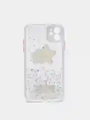 Белый чехол для iPhone 11 12 13 Pro пластиковый айфон про