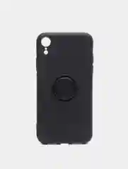 Черный чехол с кольцом для iPhone 12 Pro, 12, 12 mini, 11, XR
