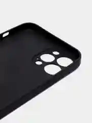 Черный чехол для iPhone Xr/ 11/ 12/ mini/ Pro/ ProMax, силиконовый со стеклянной панелью