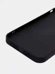 Черный чехол для iPhone Xr/ 11/ 12/ mini/ Pro/ ProMax, силиконовый со стеклянной панелью