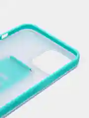 Салатовый противоударный чехол с ремешком держателем для iPhone 12, 12 Pro, 12 Pro Max, 12 Mini