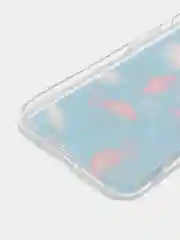 Голубой чехол с цветным принтом картинки iPhone 5S/SE/6/6S/7/8/Plus/X/XS/XR/11/12/Mini/Pro/Max