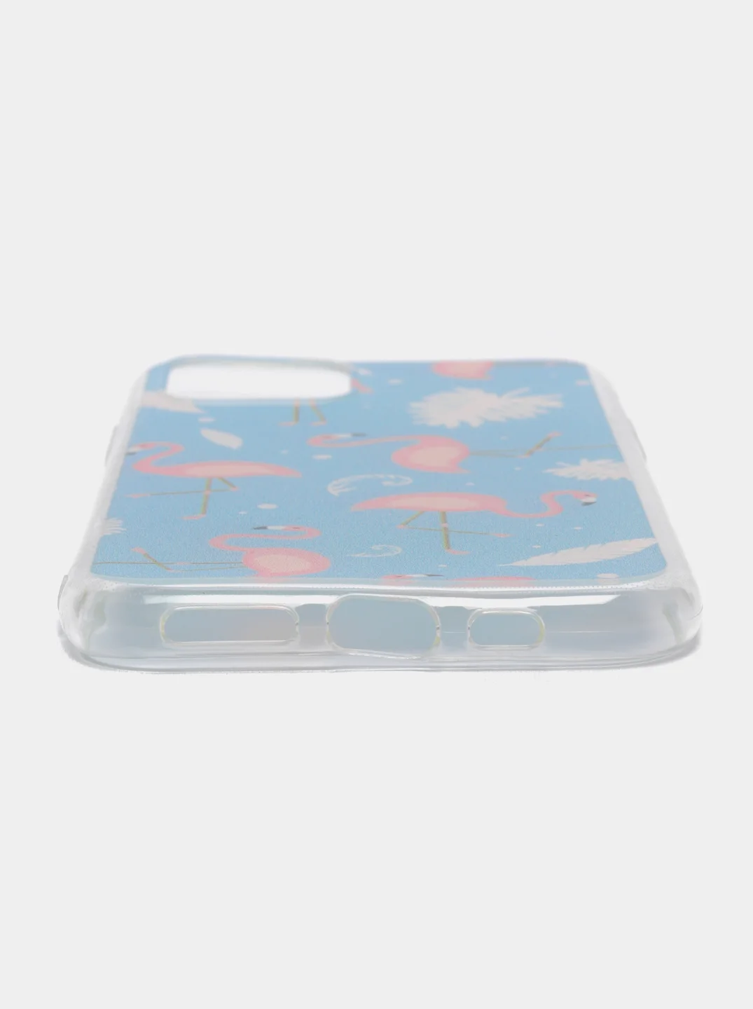 Голубой чехол с цветным принтом картинки iPhone 5S/SE/6/6S/7/8/Plus/X/XS/XR/11/12/Mini/Pro/Max