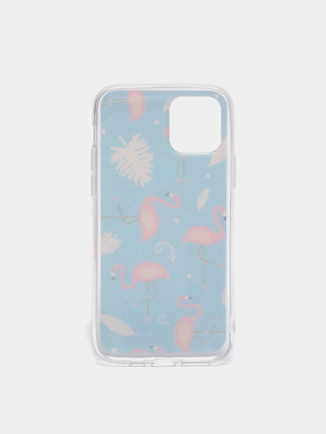 Голубой чехол с цветным принтом картинки iPhone 5S/SE/6/6S/7/8/Plus/X/XS/XR/11/12/Mini/Pro/Max