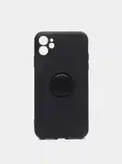 Черный чехол с кольцом для iPhone 12 Pro, 12, 12 mini, 11, XR