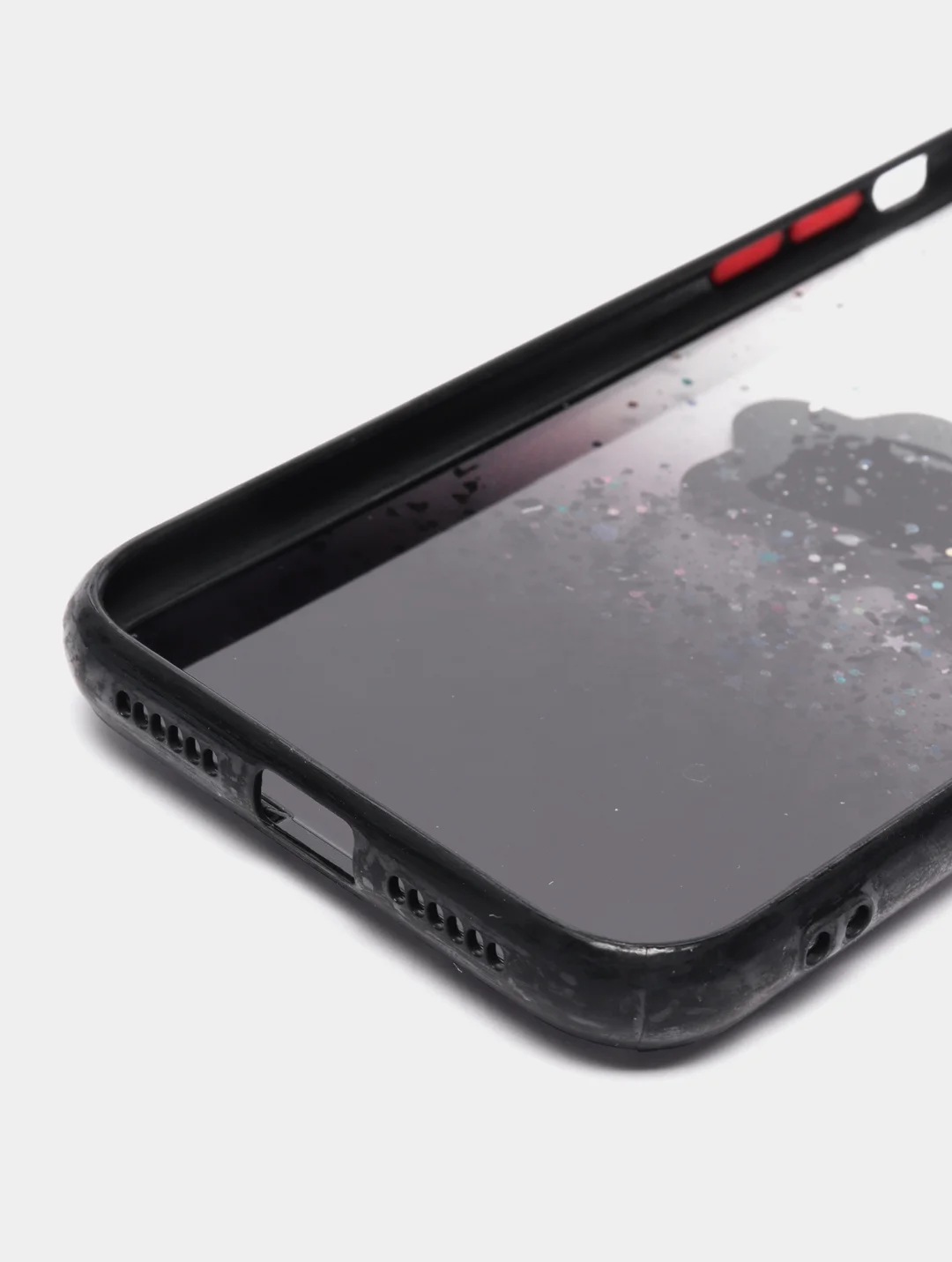 Черный чехол для iPhone 11 12 13 Pro пластиковый айфон про