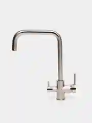 Серый смеситель для кухни FRUD R43054 из латуни с фильтром подключения воды поворотный излив
