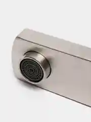 Серый смеситель для раковины Frap F10802 из нержавеющей стали