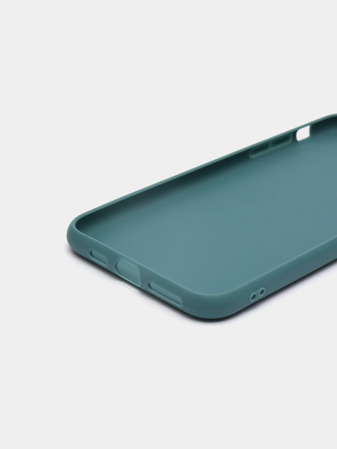 Тёмно-бирюзовый чехол на айфон 11 / чехол силиконовый на айфон / чехол на iPhone 11 / 11 Pro / 11 Pro max