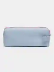 Голубой пенал школьный с мягкой игрушкой