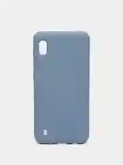 Небесно-голубой чехол для Samsung A02S, A21S, A12, A50, A01core, A10, A52, M31S, A11/M11, A41, A32 бархат