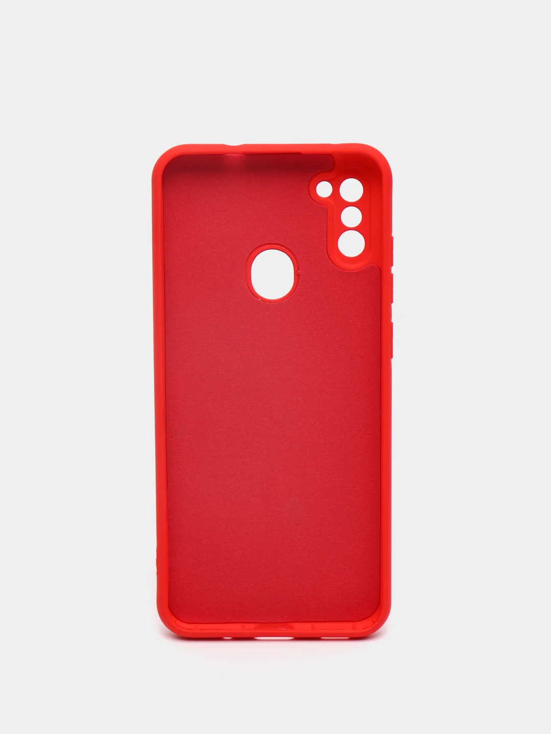 Красный чехол для Samsung A02S, A21S, A12, A50, A01core, A10, A52, M31S, A11/M11, A41, A32 бархат