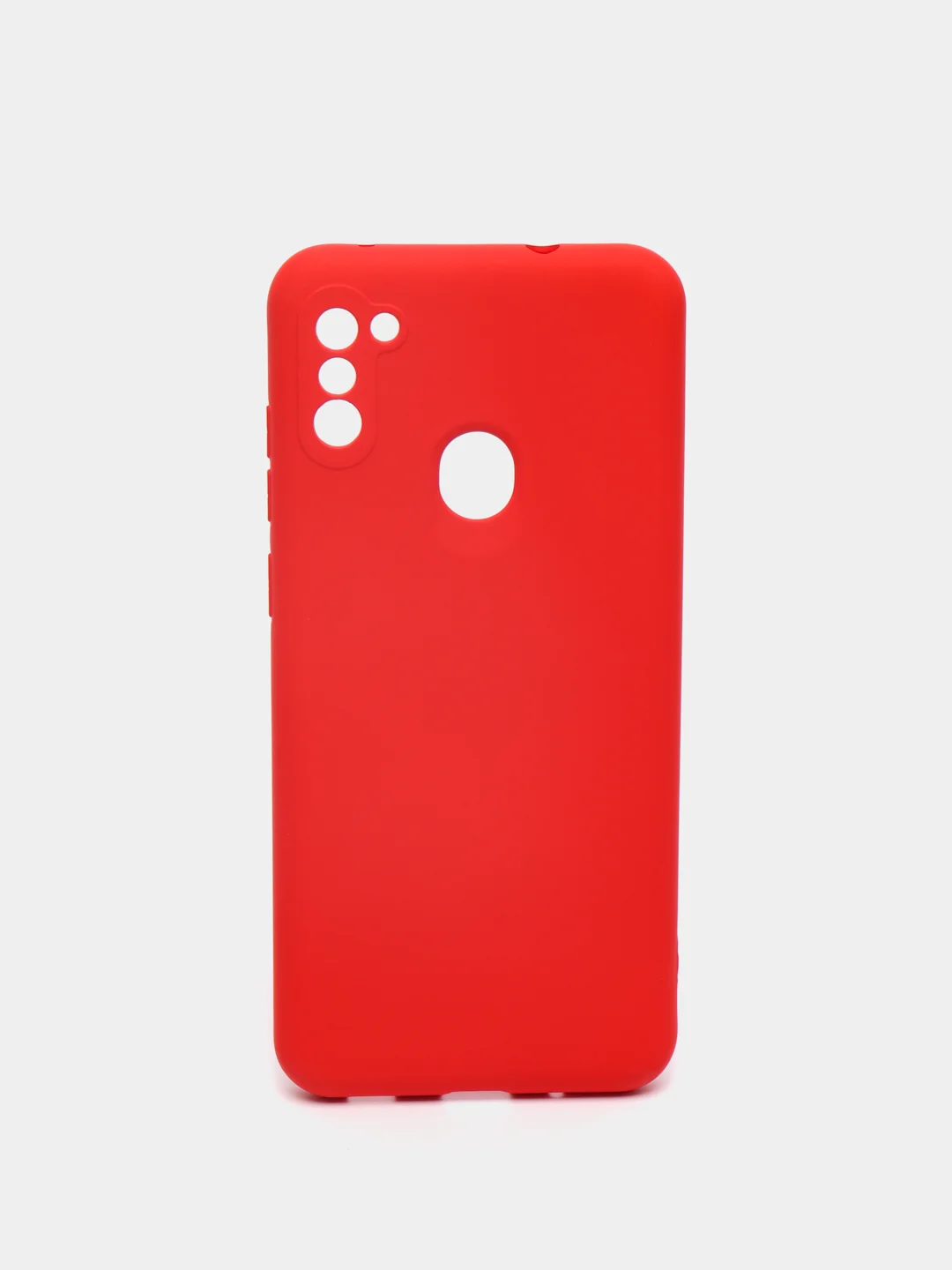 Красный чехол для Samsung A02S, A21S, A12, A50, A01core, A10, A52, M31S, A11/M11, A41, A32 бархат