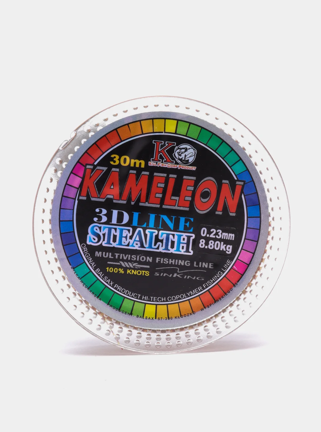 Леска зимняя 3D, 30 м, -30C