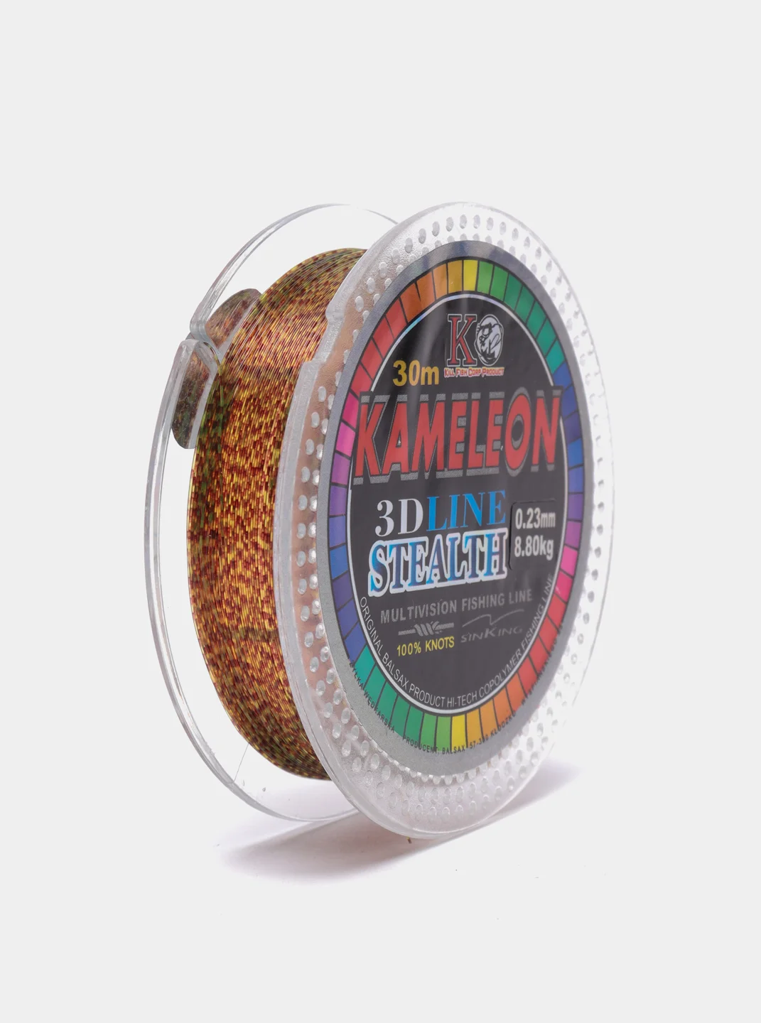 Леска зимняя 3D, 30 м, -30C