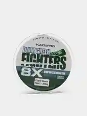 Плетеный шнур Kaida FIGHTERS 8X, темно-зеленый, 150 м