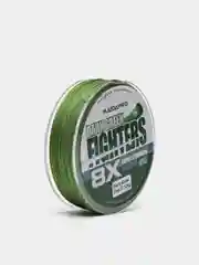 Плетеный шнур Kaida FIGHTERS 8X, темно-зеленый, 150 м