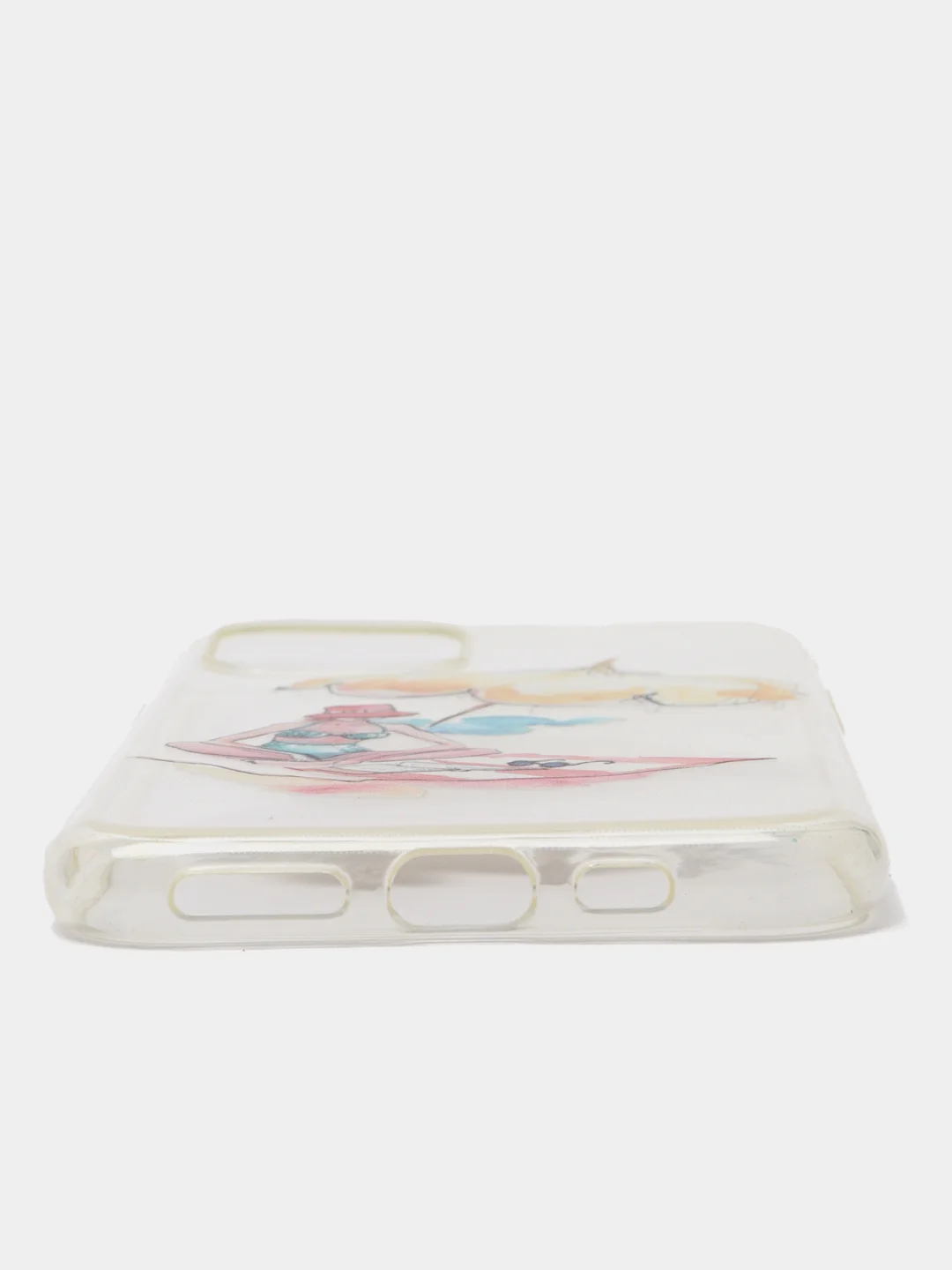 Бежевый чехол для Apple iPhone 6/6s / 6 Plus/6s Plus / 7/8 / 7 Plus/8 Plus / 11 / 11 PRO / 11 PRO MAX / XS Max / XR / X/XS  прозрачный силиконовый Девушки