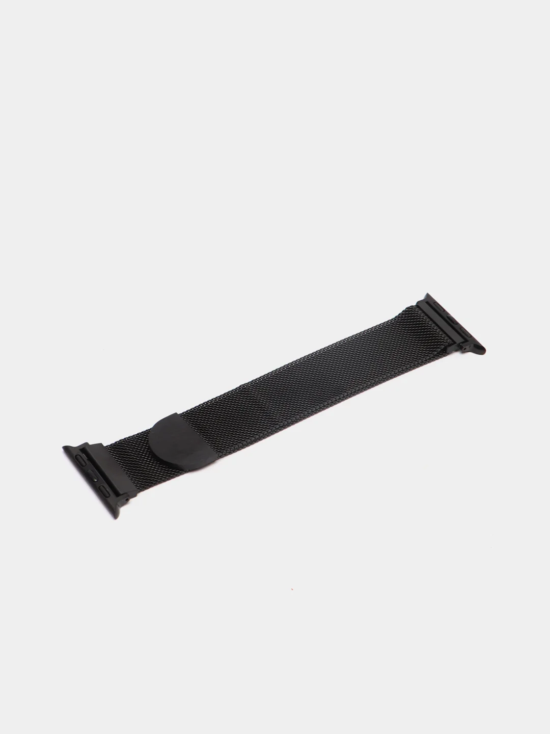 Черный ремешок миланская петля для Apple Watch 3, 4, 5, 6, 7, SE