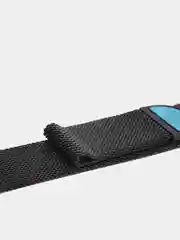 Черный ремешок миланская петля для Apple Watch 3, 4, 5, 6, 7, SE