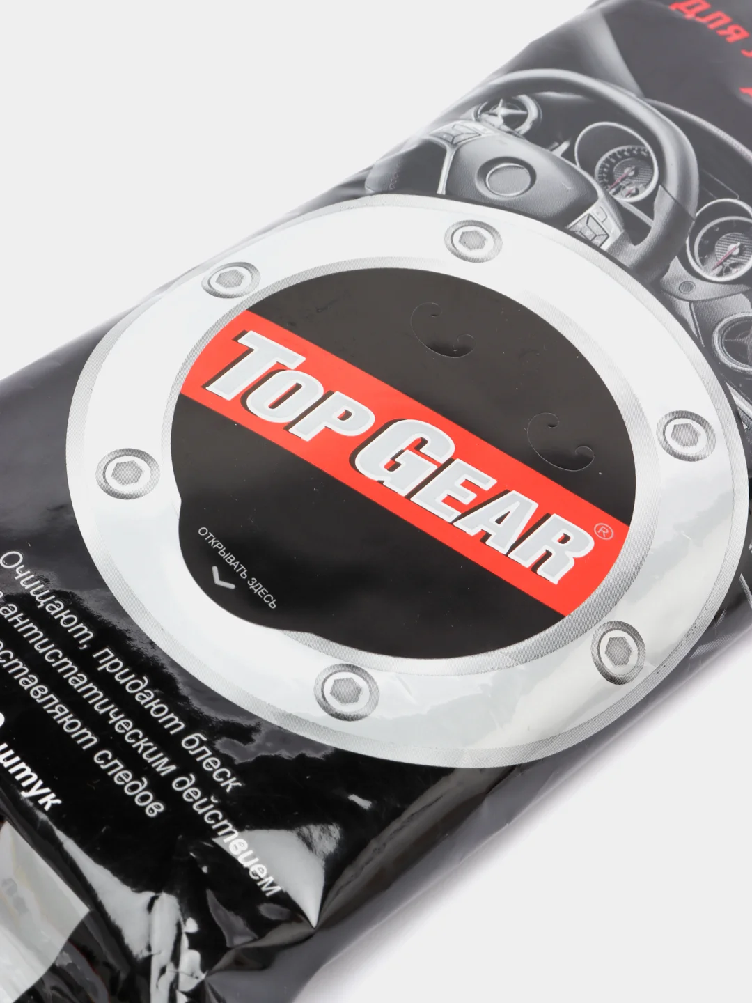 Влажные салфетки для салона Top Gear (30шт)