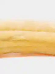 Бежевый меховая оплетка руля