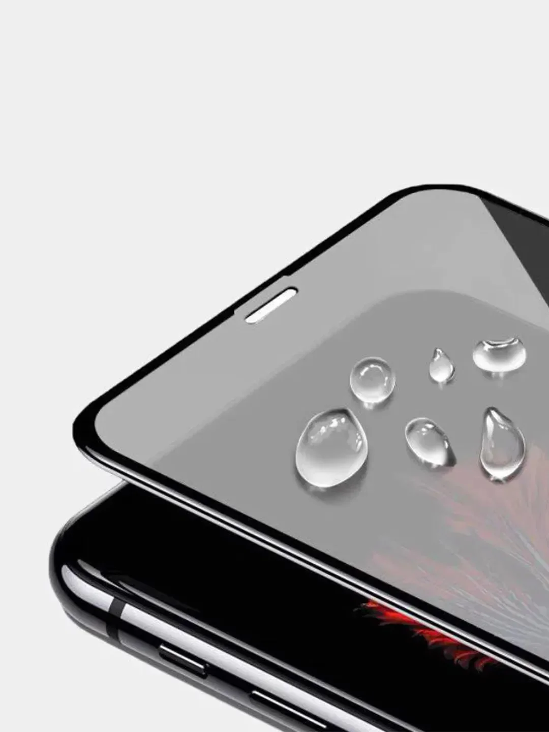 Защитное стекло антишпион для iPhone   7 Plus / 8 Plus 7плюс 8 плюс