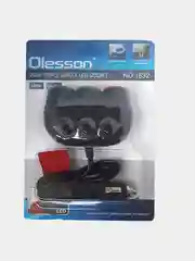 Черный разветвитель прикуривателя Olesson 1632