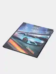 Кораллово-розовый дневник школьный универсальный