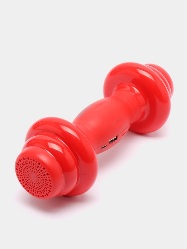 Колонка портативная Hopestar, H15, пластик, Bluetooth, цвет красный