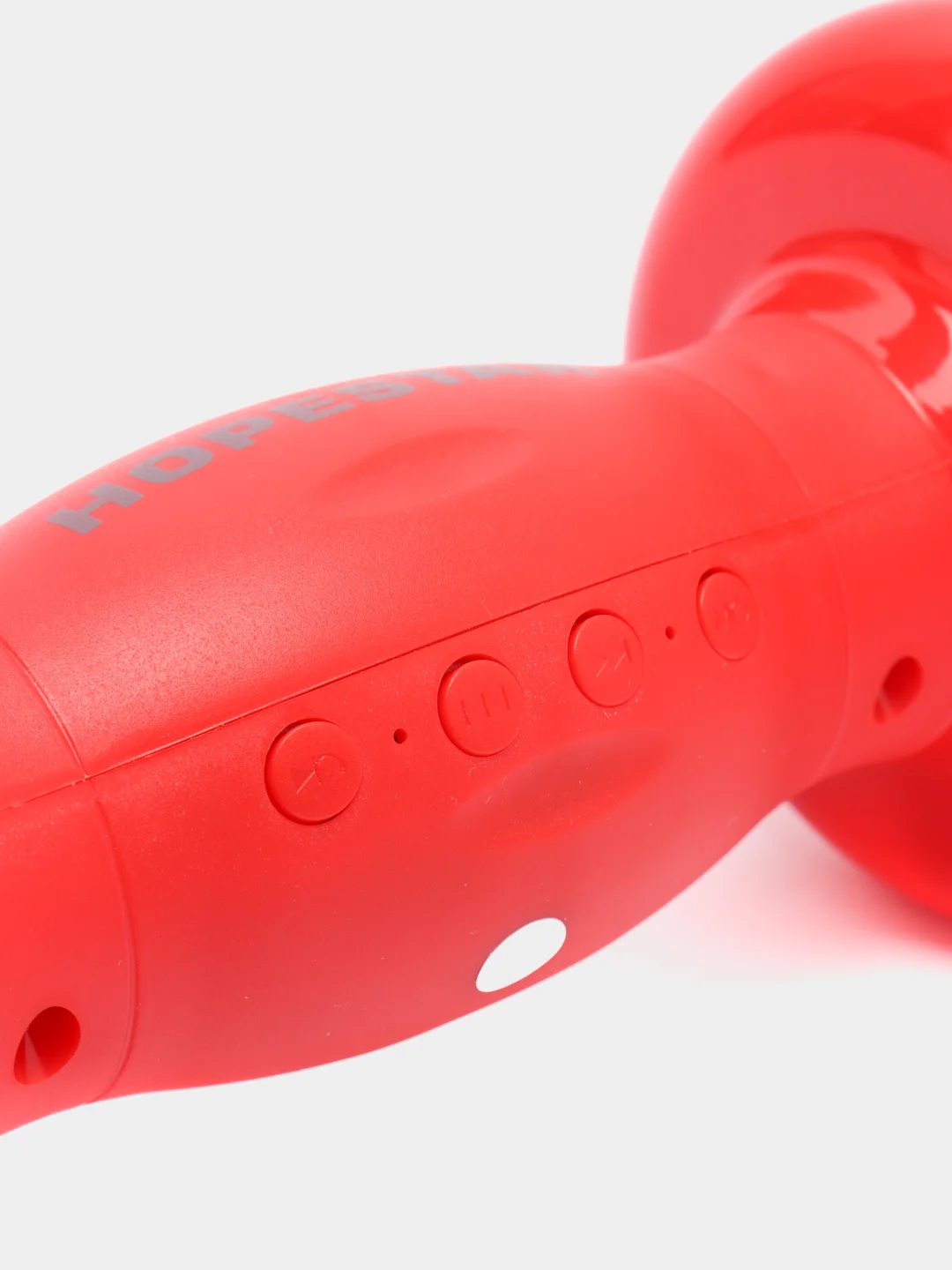 Колонка портативная Hopestar, H15, пластик, Bluetooth, цвет красный