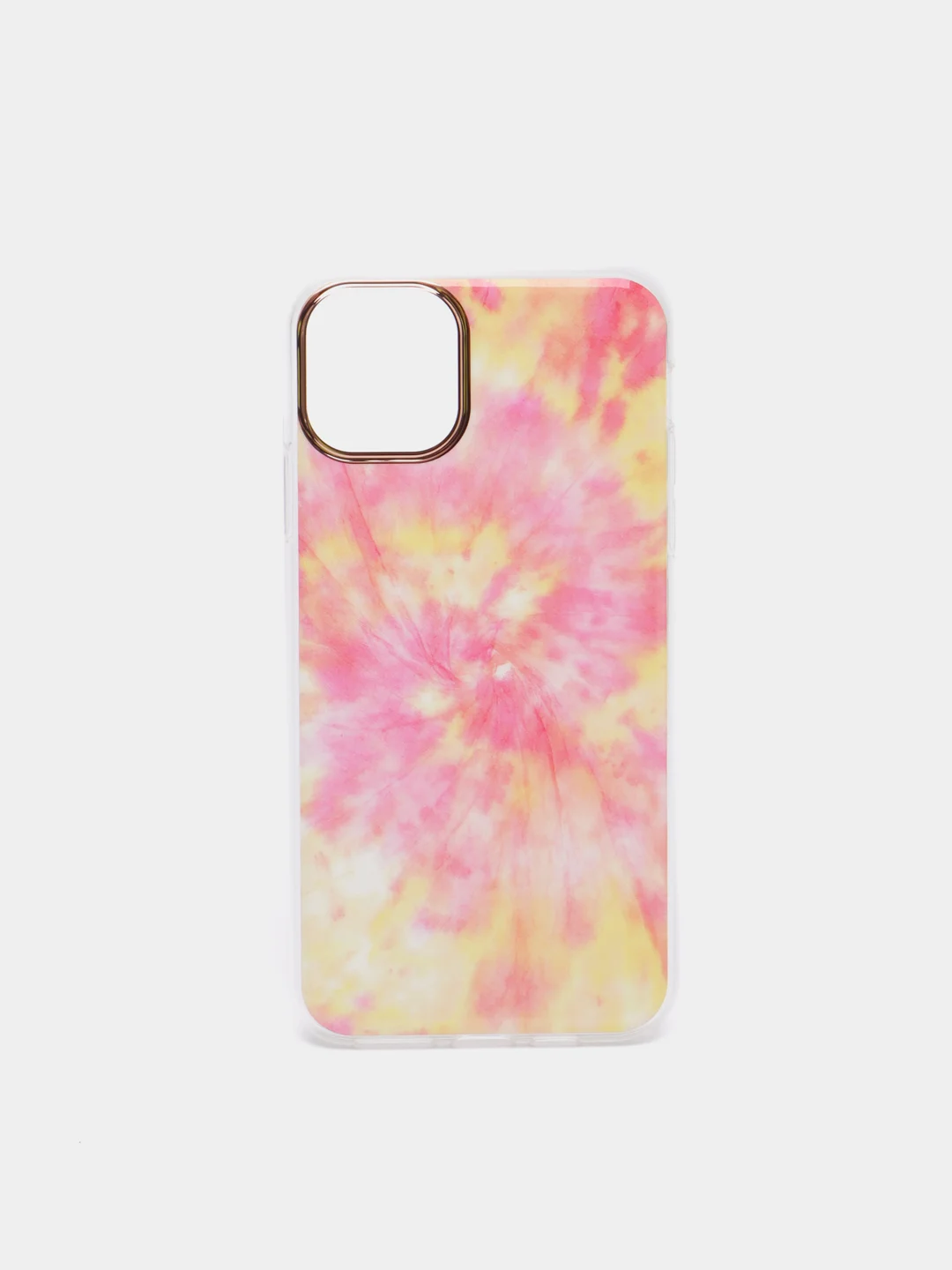 Желтый чехол для iPhone 11 Pro Max "Акварель"