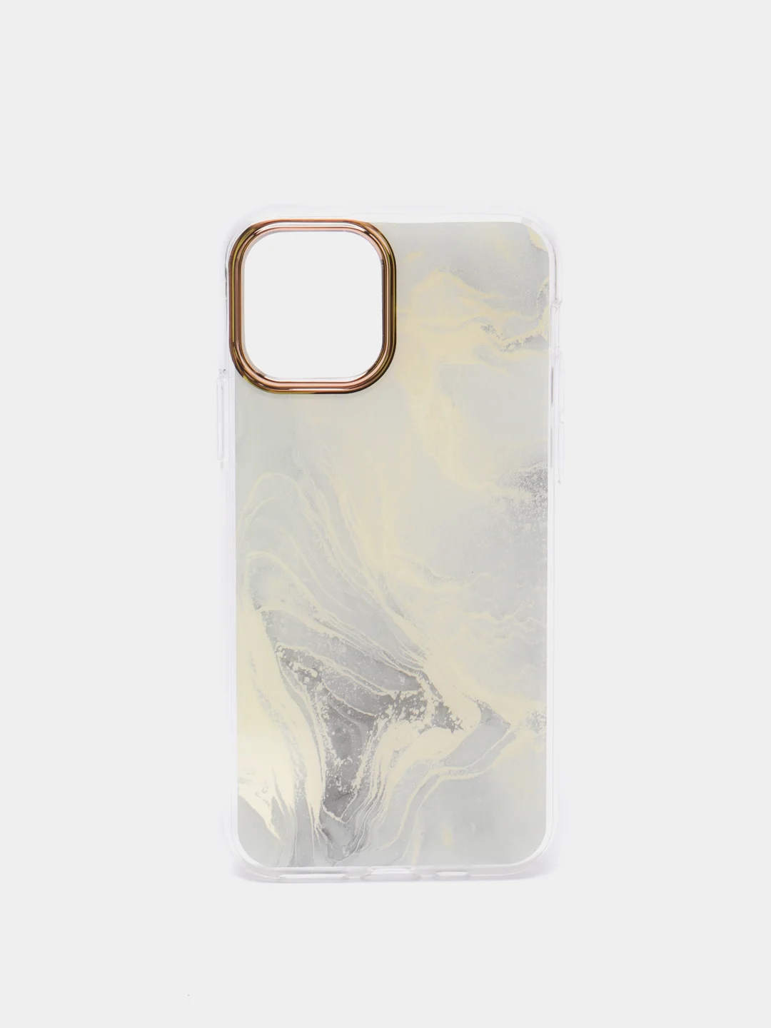 Серый чехол для iPhone 11 Pro "Акварель"