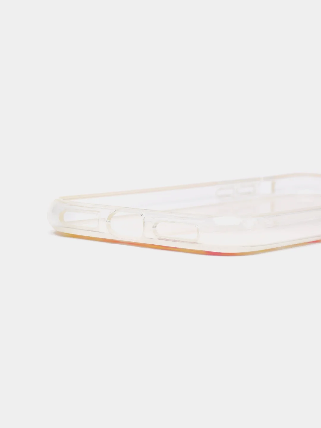 Желтый чехол для iPhone X/ Xs "Акварель"