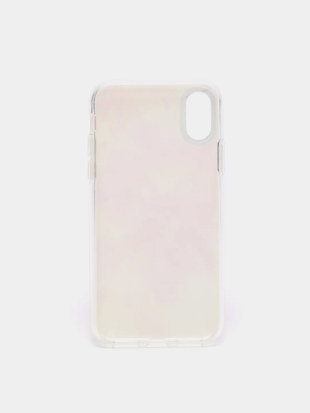 Желтый чехол для iPhone X/ Xs "Акварель"