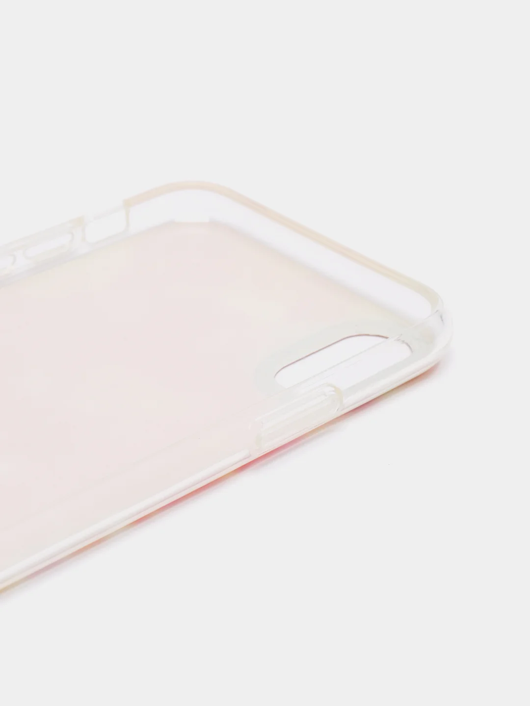 Желтый чехол для iPhone X/ Xs "Акварель"