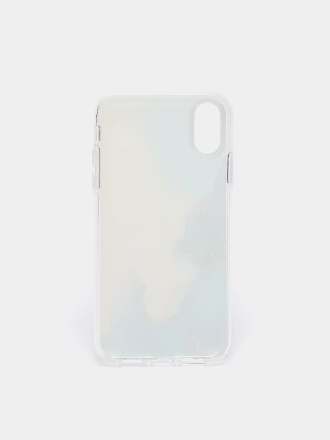 Синий чехол для iPhone XR Акварель