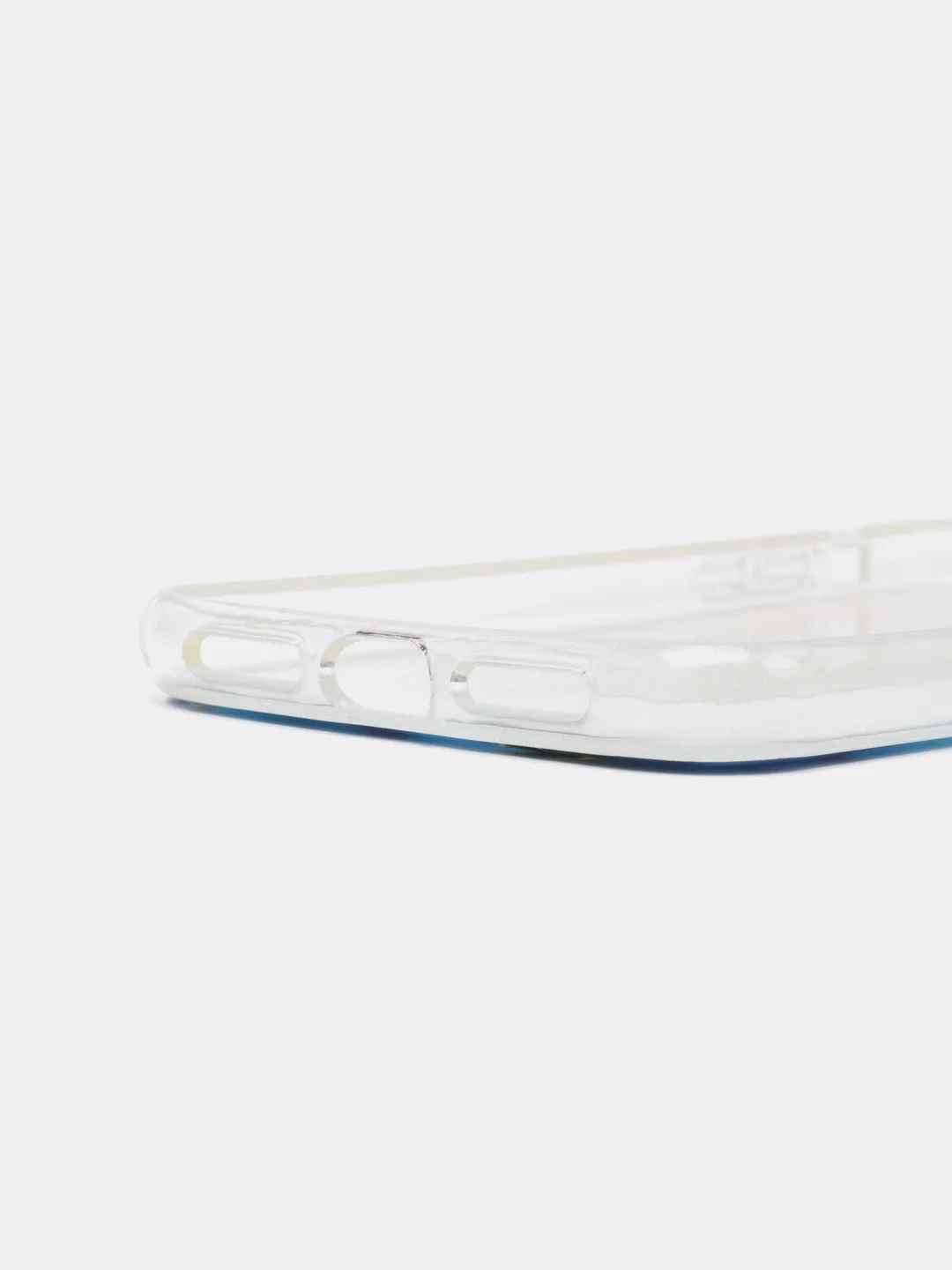 Синий чехол для iPhone XR Акварель