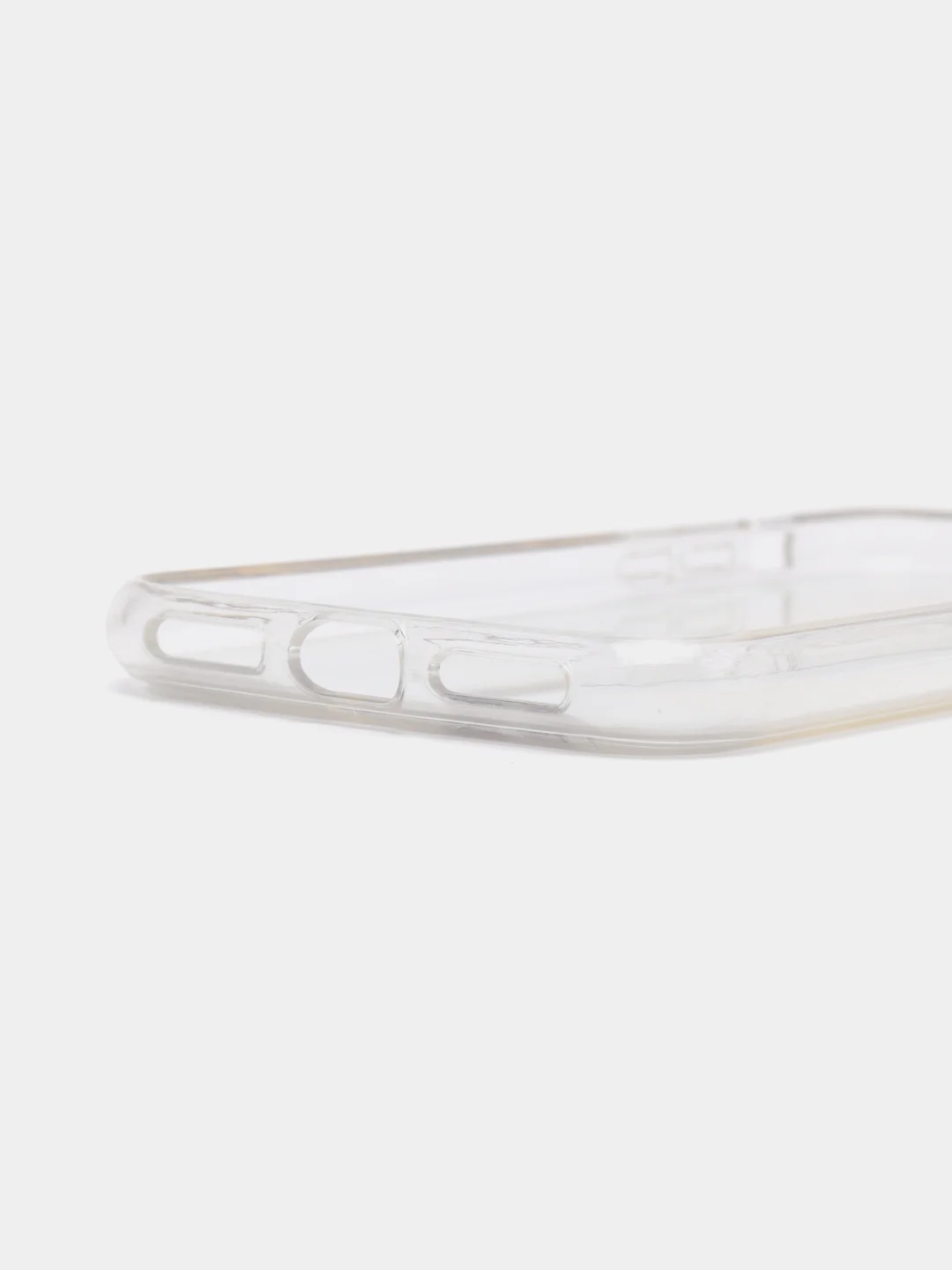 Серый чехол для iPhone X/ Xs "Акварель"