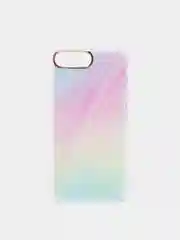 Розовый чехол для iPhone 7 Plus/ 8 Plus "Акварель"
