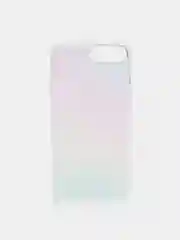 Розовый чехол для iPhone 7 Plus/ 8 Plus "Акварель"