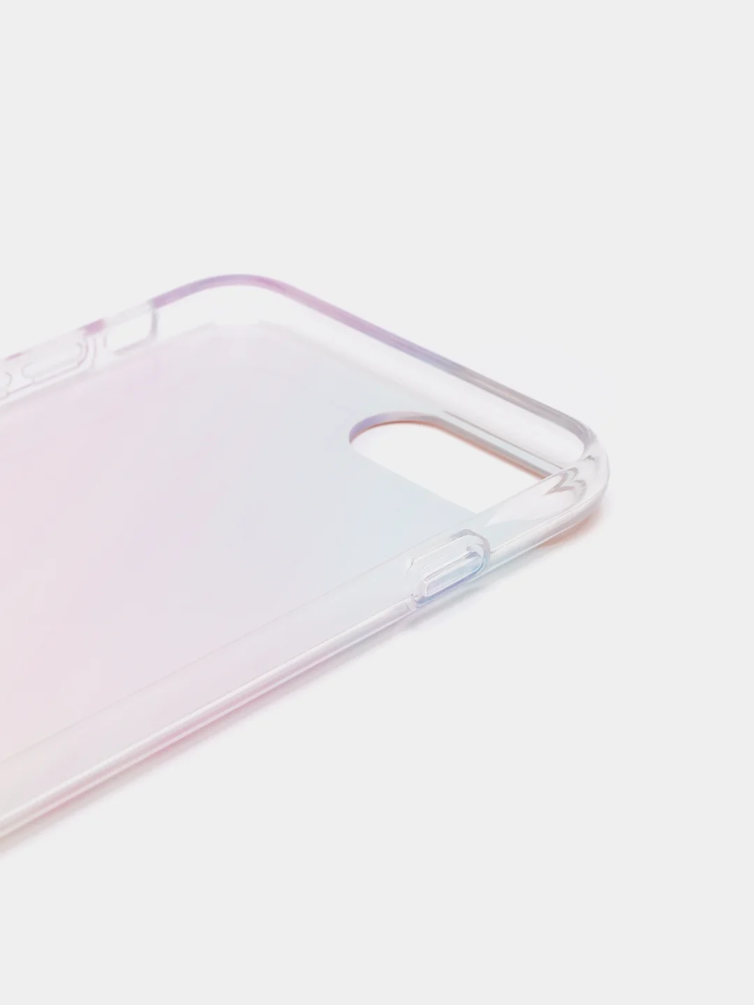 Розовый чехол для iPhone 7 Plus/ 8 Plus "Акварель"