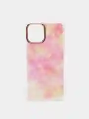 Желтый чехол для iPhone 11 Pro "Акварель"