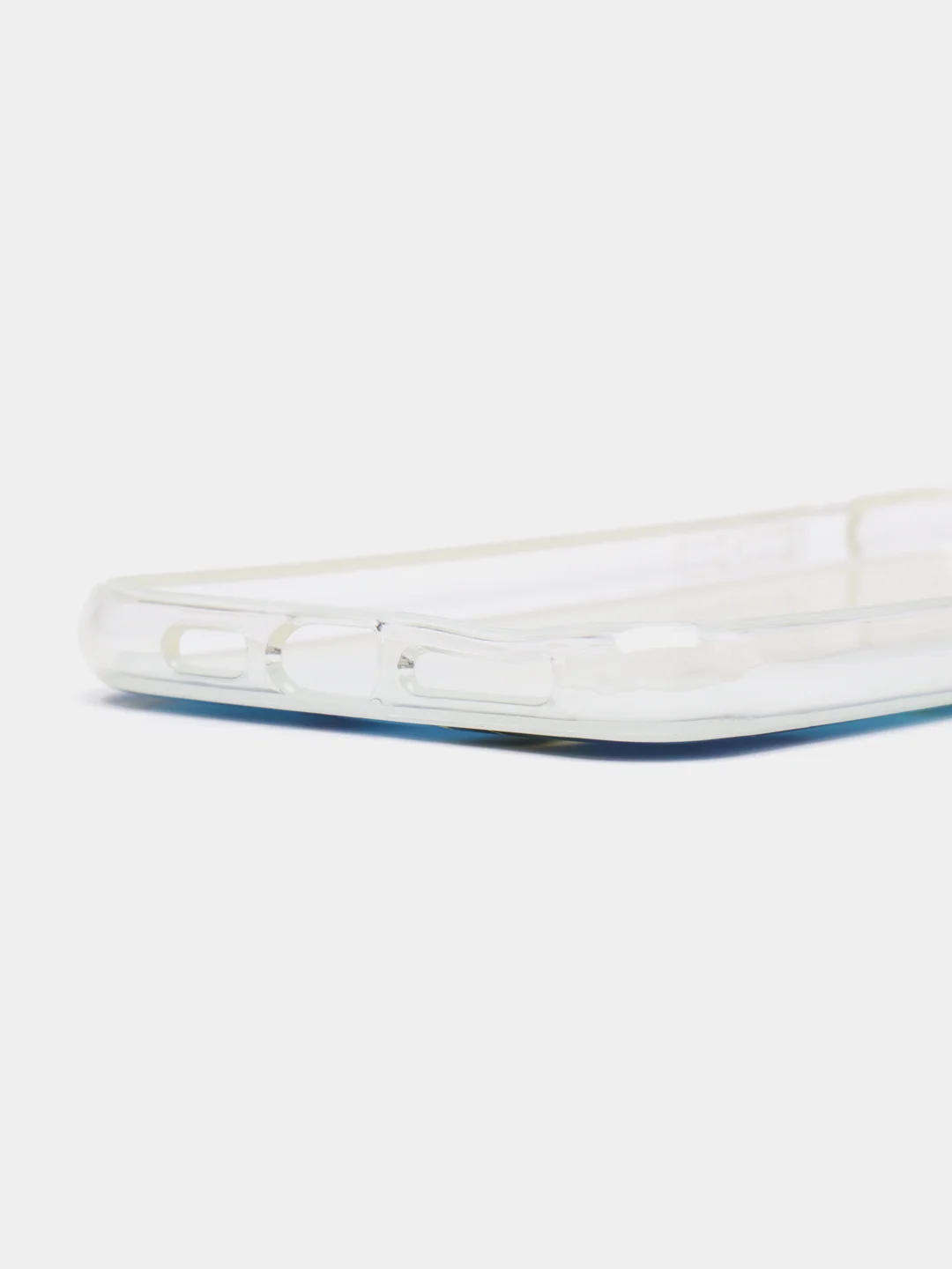 Синий чехол для iPhone 11 Pro Max "Акварель"